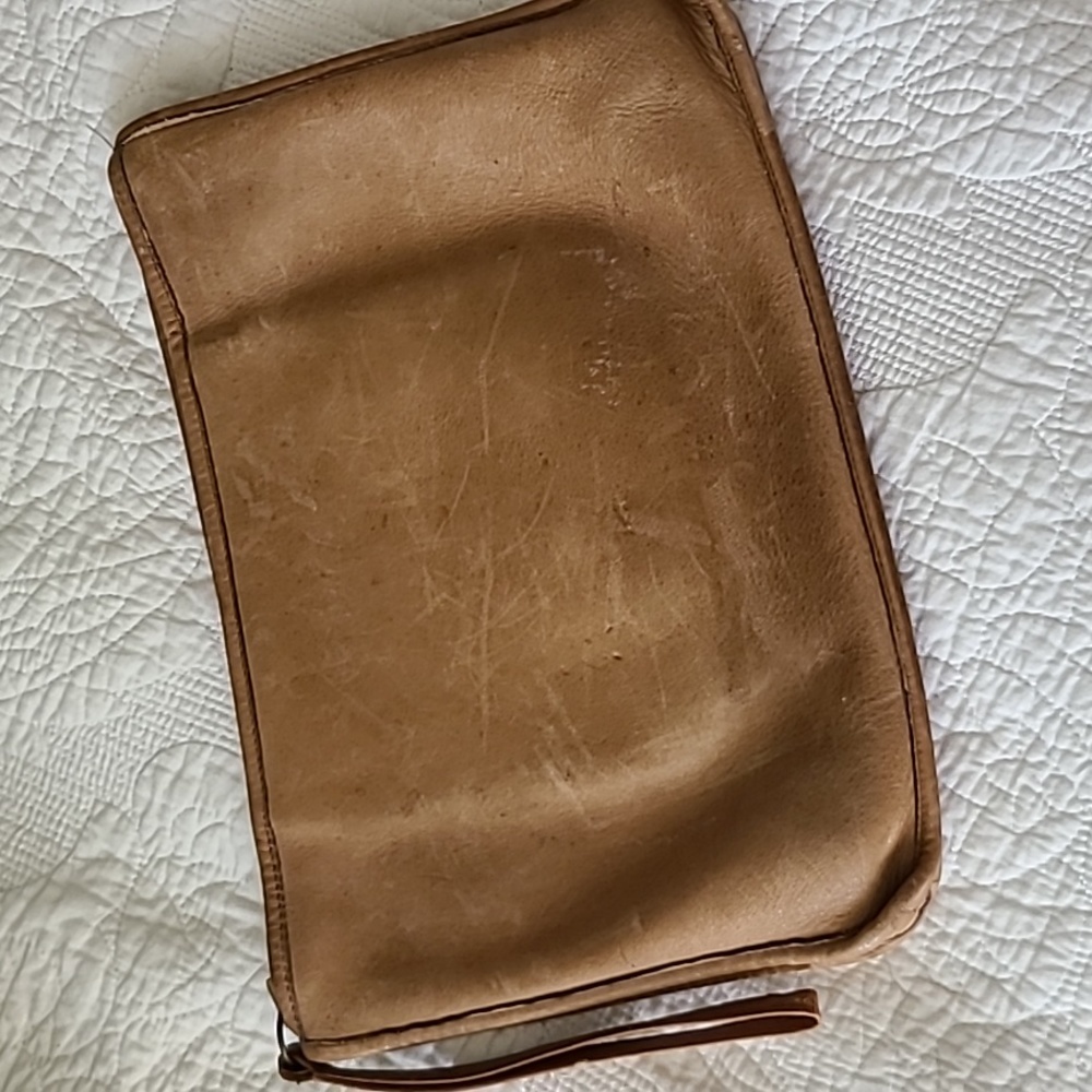 Large coach wristlet